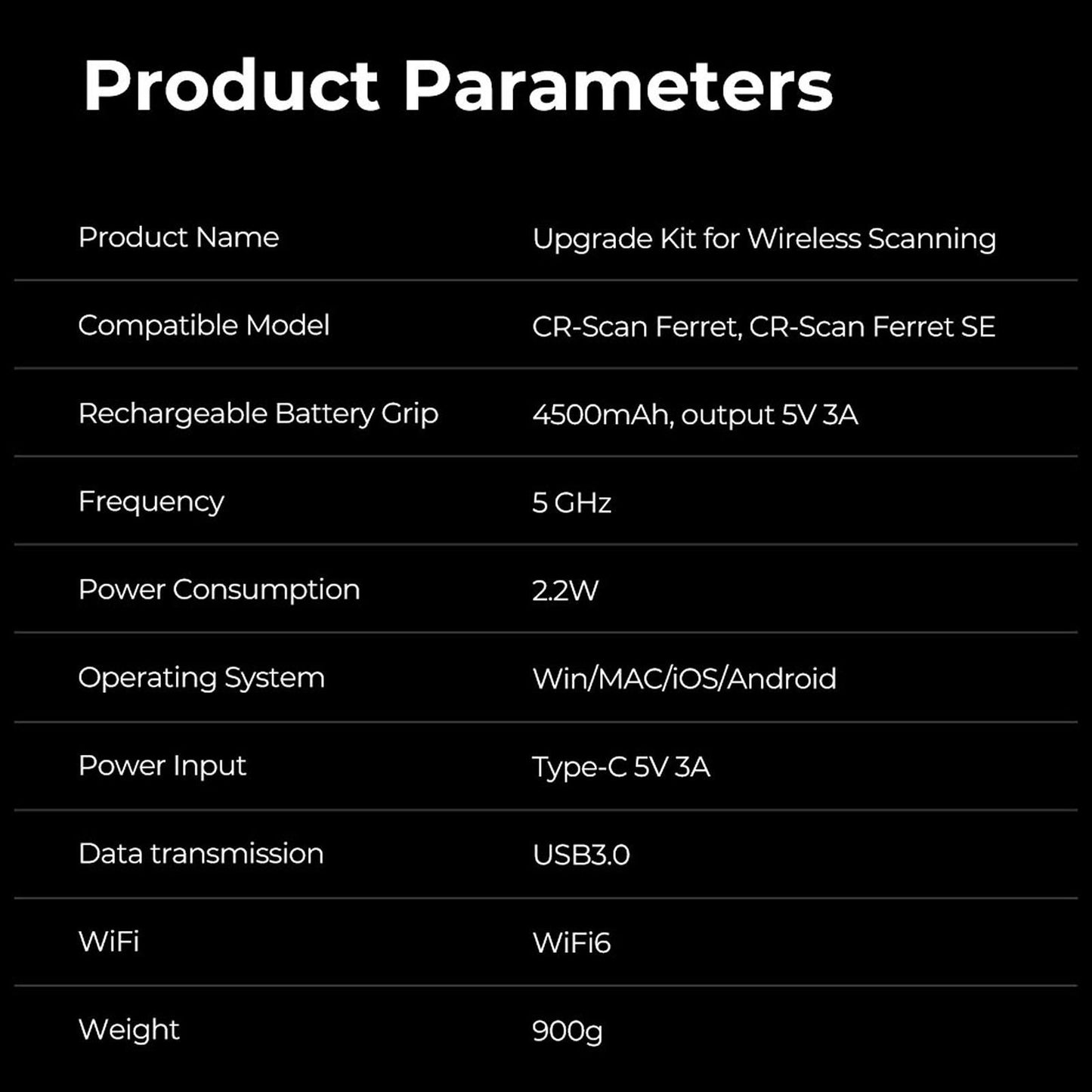 Creality Wireless Scanning Upgrade Kit for CR-Scan Ferret/SE