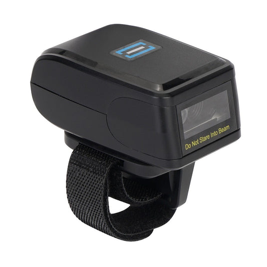 Portable Wearable 1D 2D Barcode Scanner Ring - Finger Handheld Reader