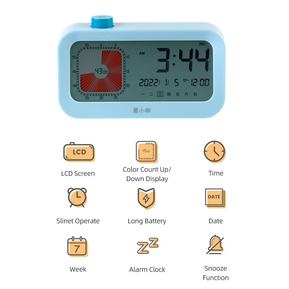 60-Minute Visual Countdown Timer