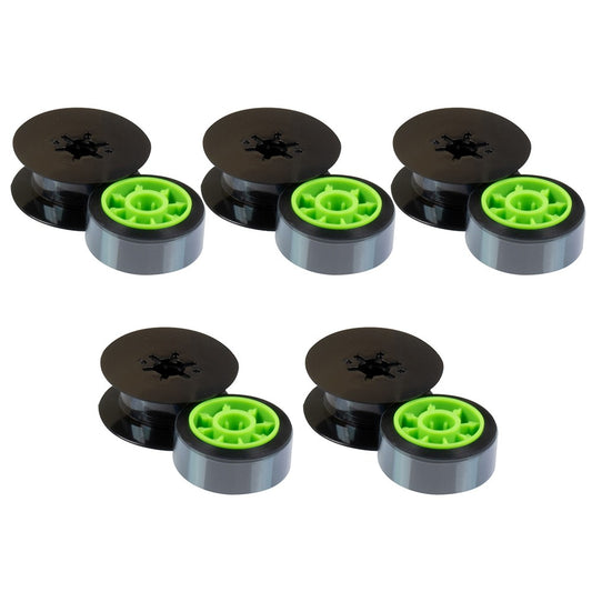 5-Pack Black Typewriter Ribbons Compatible with LM-370A/E, 380A/E/EZ, 390A, 550A/E - High Quality, Easy to Use