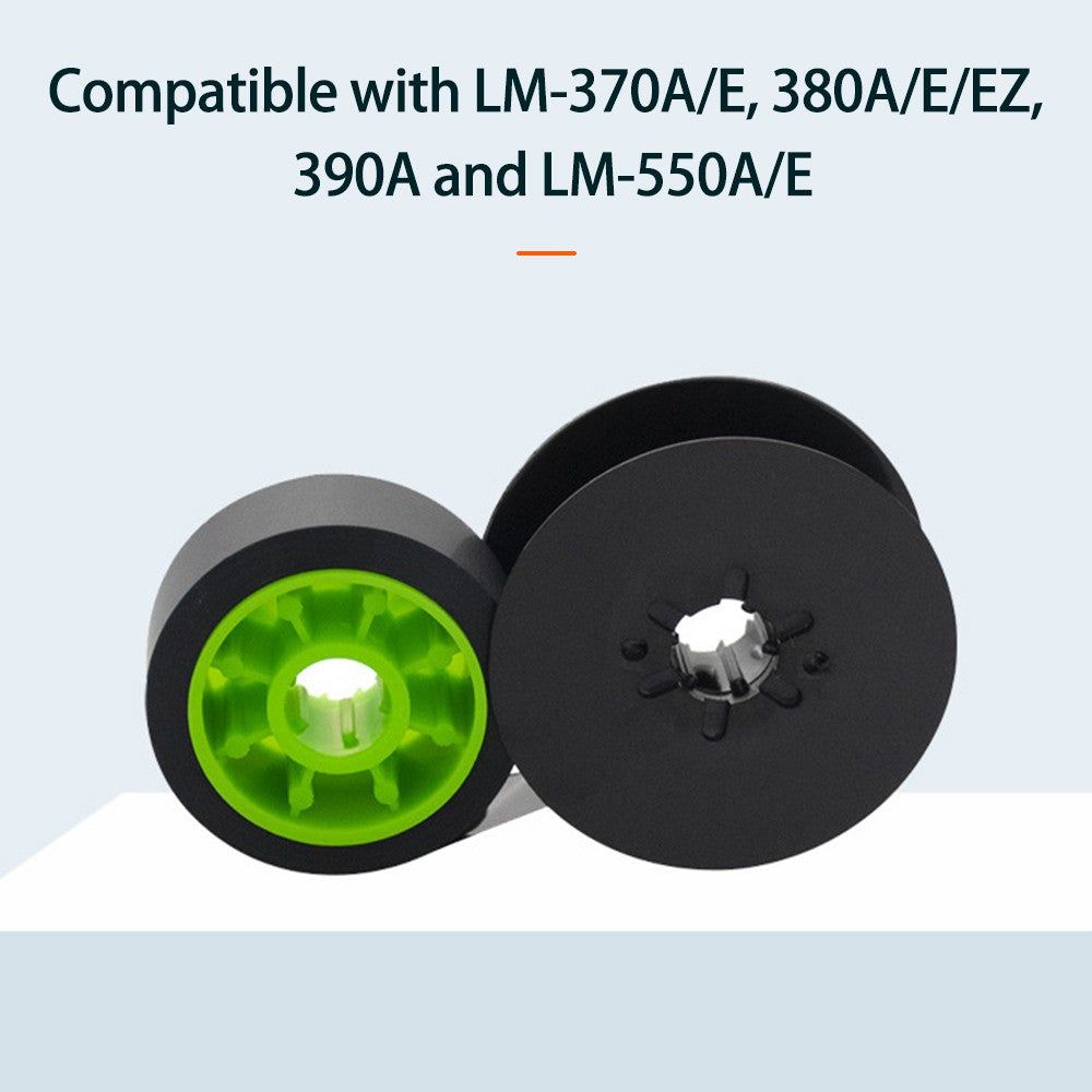 5-Pack Black Typewriter Ribbons Compatible with LM-370A/E, 380A/E/EZ, 390A, 550A/E - High Quality, Easy to Use
