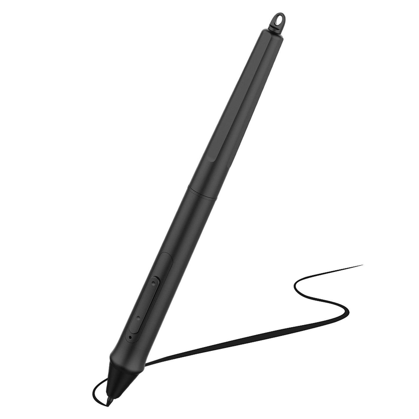 W517 Stylus Pen - 8192 Levels, 2 Custom Keys, 10 Extra Nibs, Battery-Free