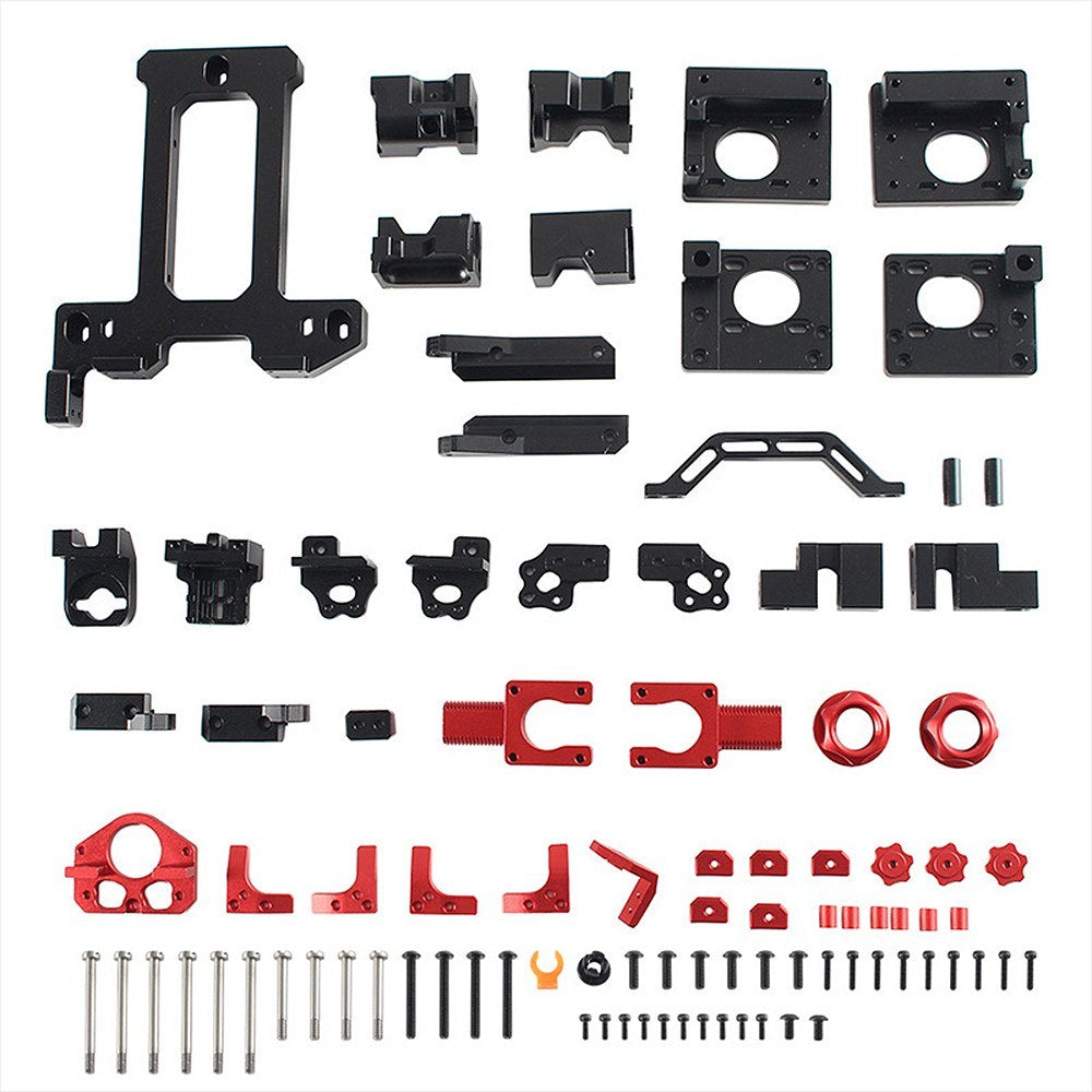 Aluminum Alloy 3D Printer Parts for VOR 0.2 R1 - Upgraded Lightweight CNC Frame with Screw Kit