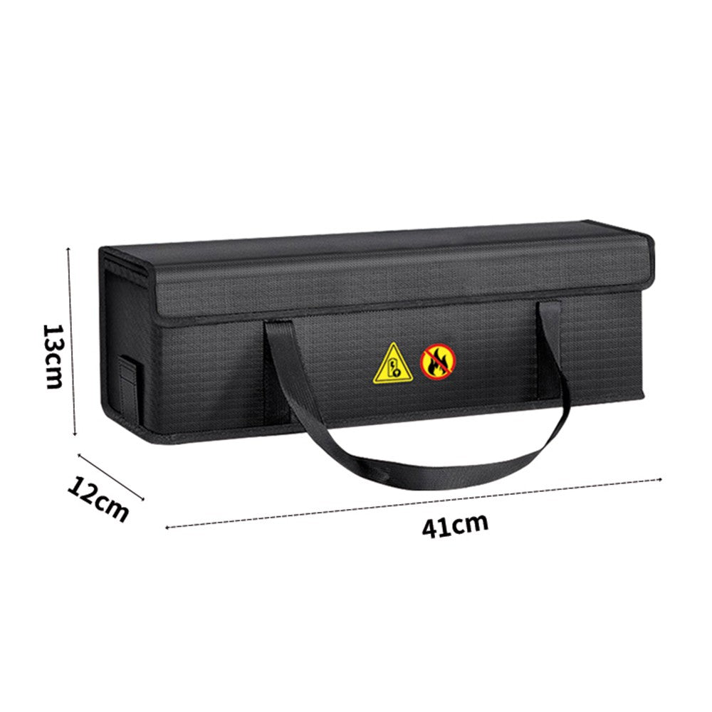 Lipo Safe Fireproof Waterproof Battery Charging Protection Pouch - 41x12x13cm Storage Bag