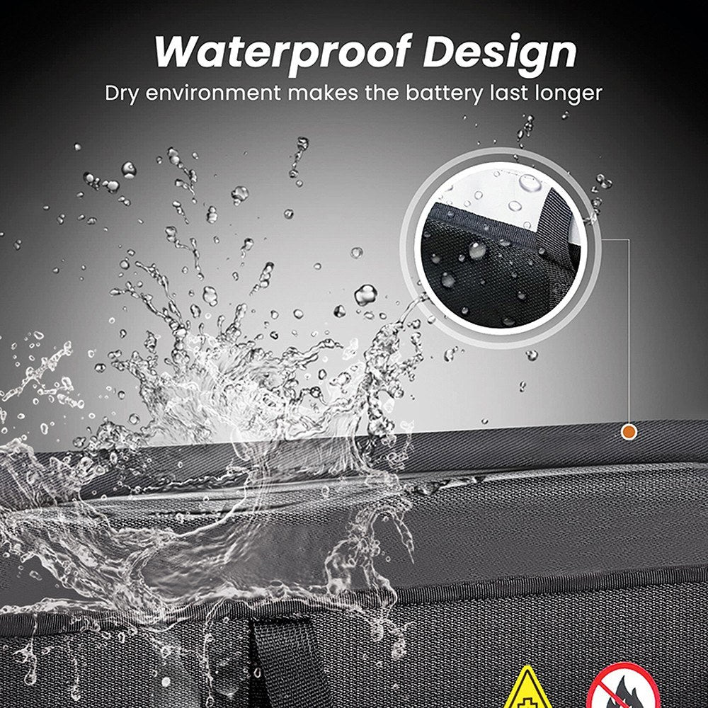 Lipo Safe Fireproof Waterproof Battery Charging Protection Pouch - 41x12x13cm Storage Bag