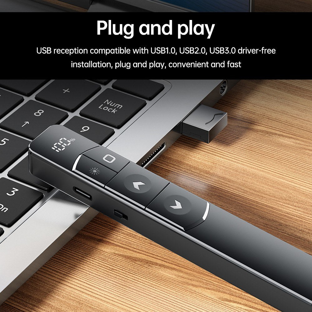 Wireless Laser Pointer for PowerPoint Presentations - 2.4G