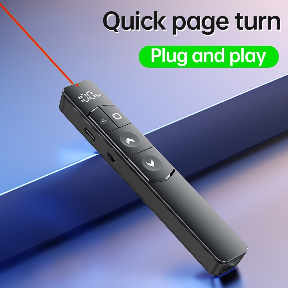 Wireless Laser Pointer for PowerPoint Presentations - 2.4G
