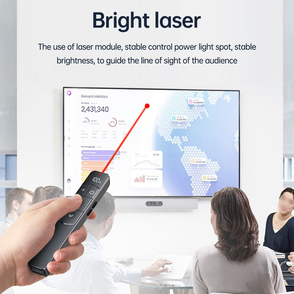 Wireless Laser Pointer for PowerPoint Presentations - 2.4G