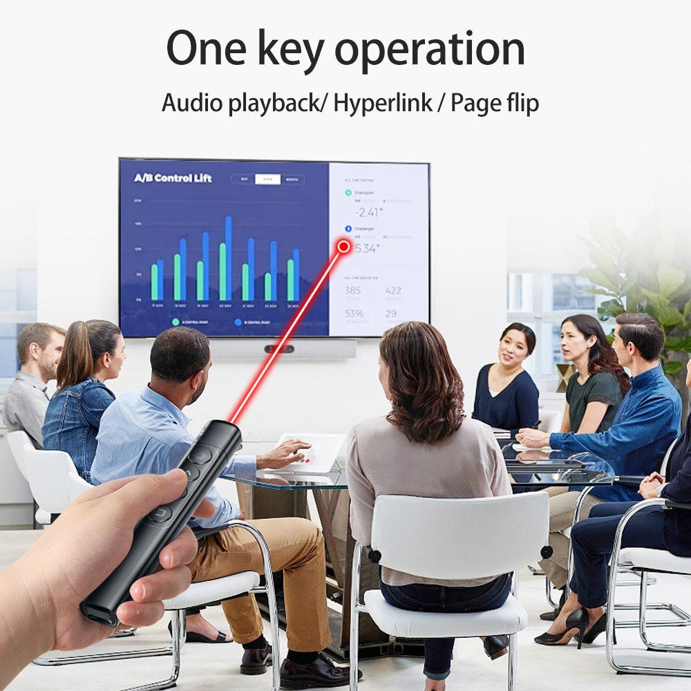 Wireless Laser Presentation Pointer Remote Control Pen for PowerPoint PPT (2.4G)