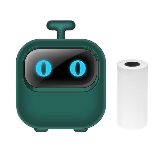 Portable Mini Pocket Thermal Printer with Instant Photo & Label Printing - Includes 1 Roll (57x26mm)