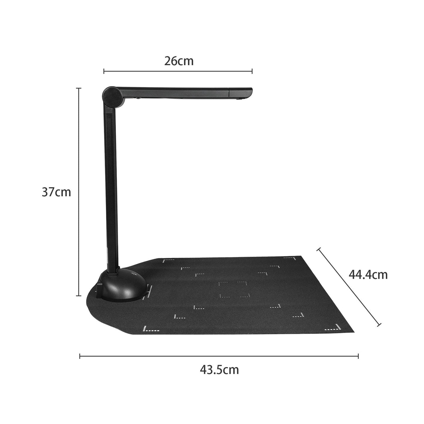 A3 A4 Document Camera Book Scanner with LED Fill Light