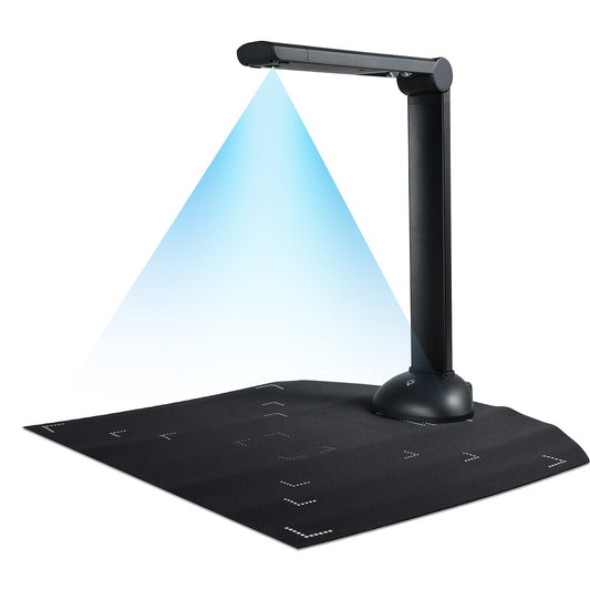 A3 A4 Document Camera Book Scanner with LED Fill Light