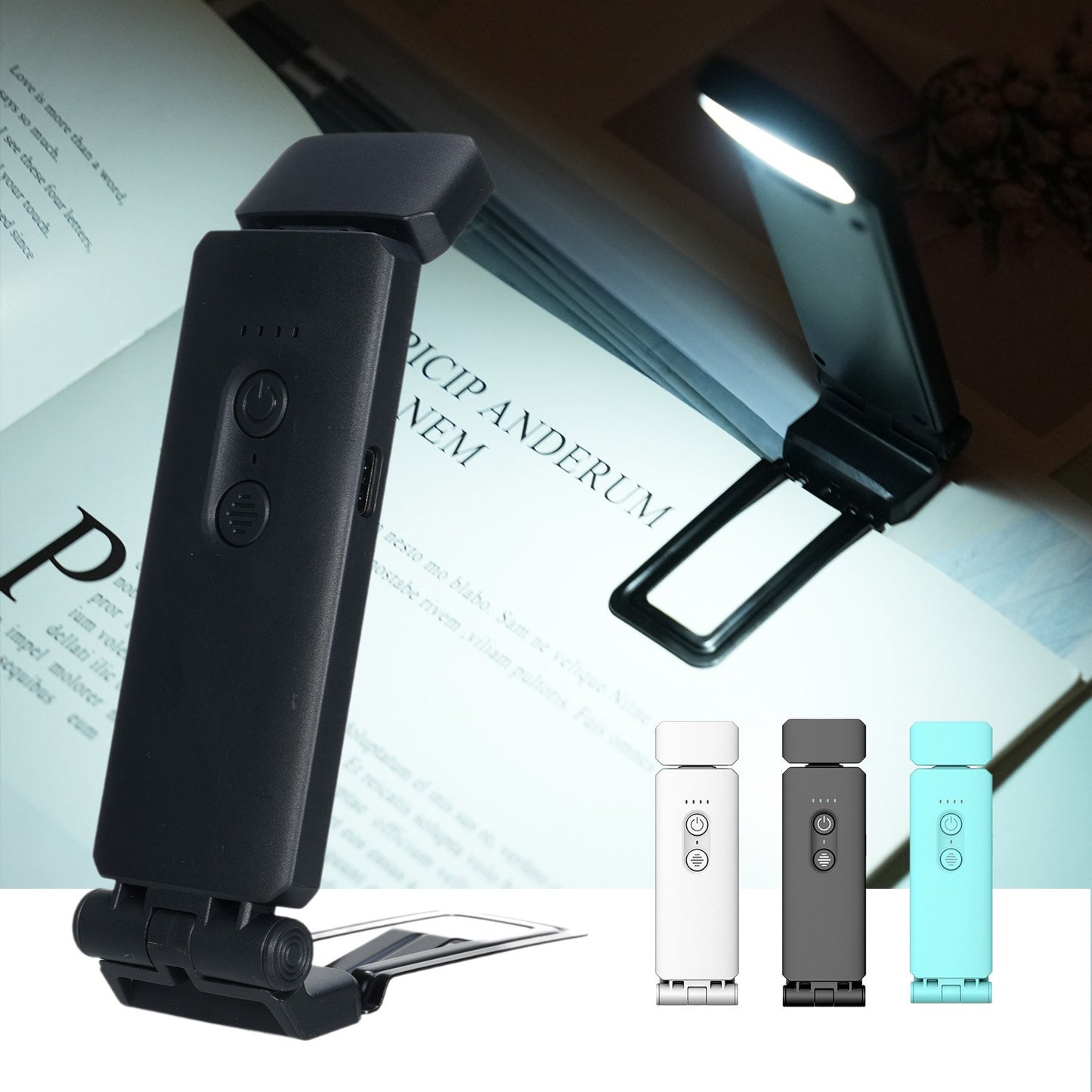 Clip-On LED Booklights for Bedtime Reading