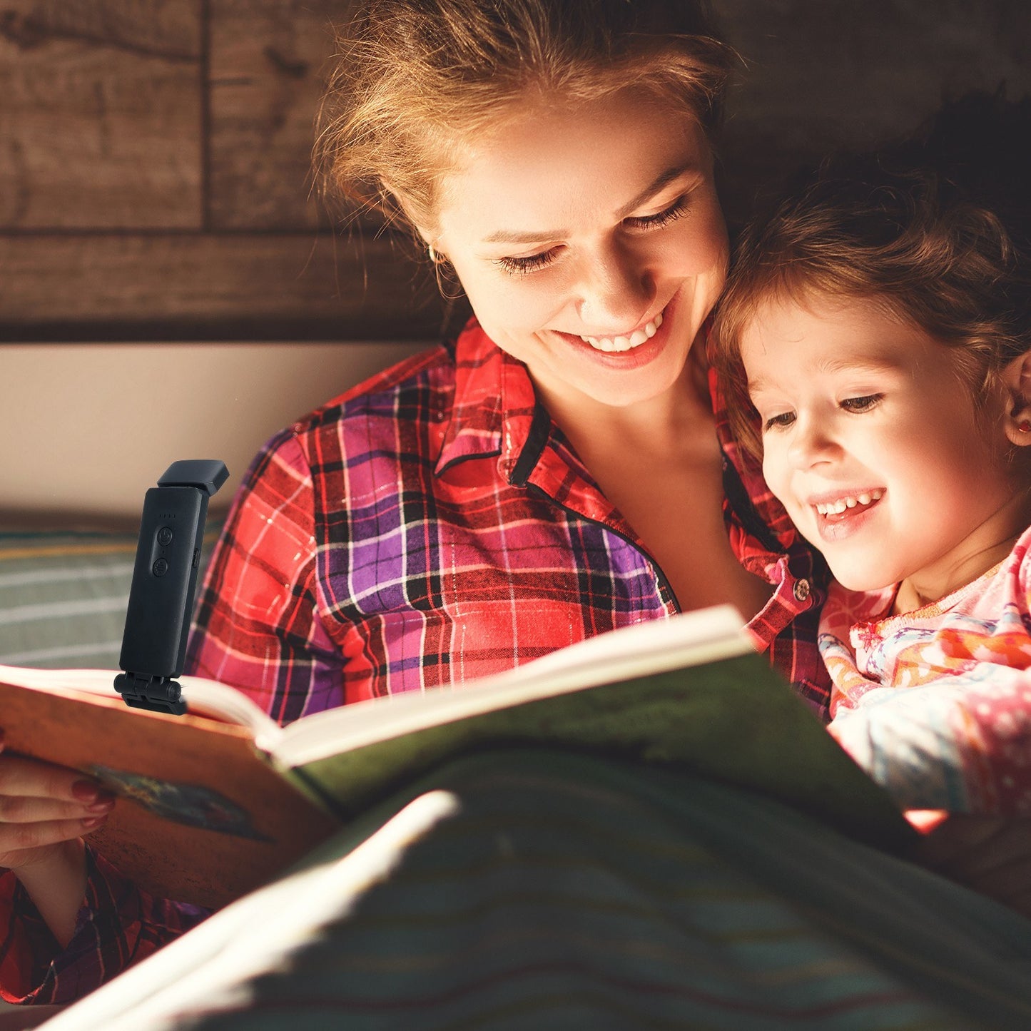 Clip-On LED Booklights for Bedtime Reading
