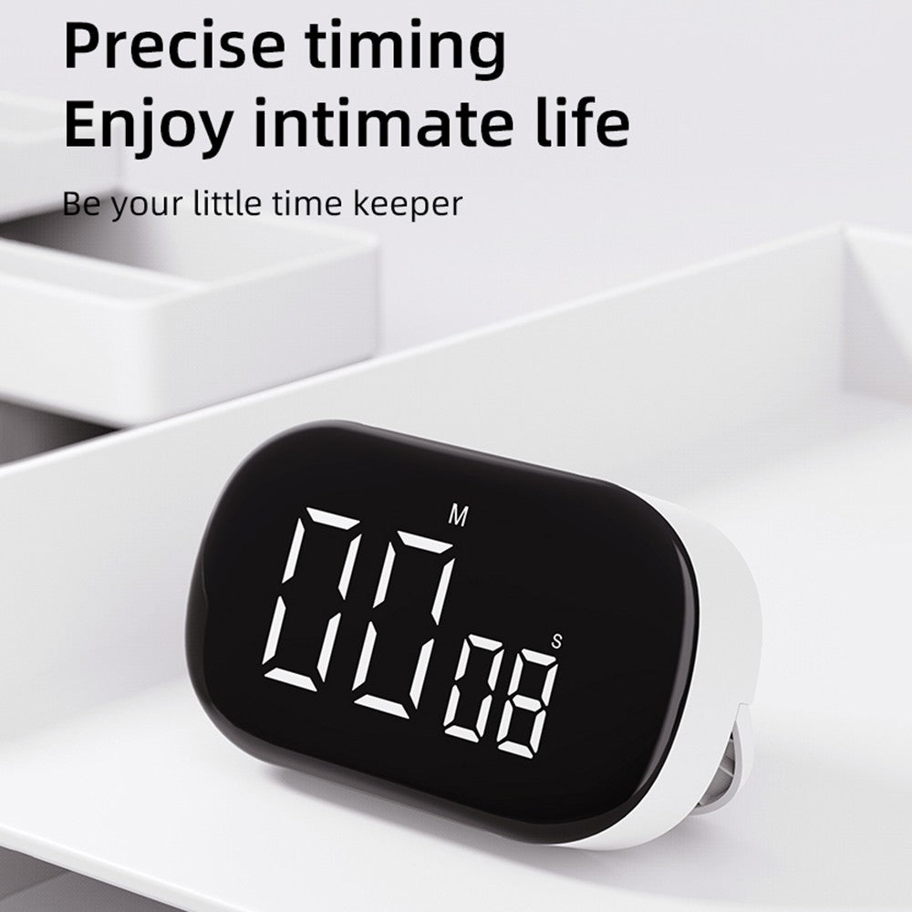 Magnetic Digital Kitchen Timer with Count Up/Down, Stand & Large LED Display