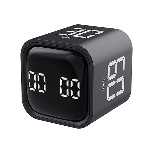 Gravity Sensor Rotating Cube Timer