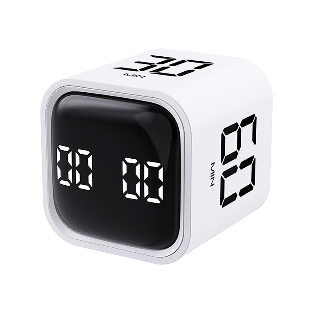 Gravity Sensor Rotating Cube Timer