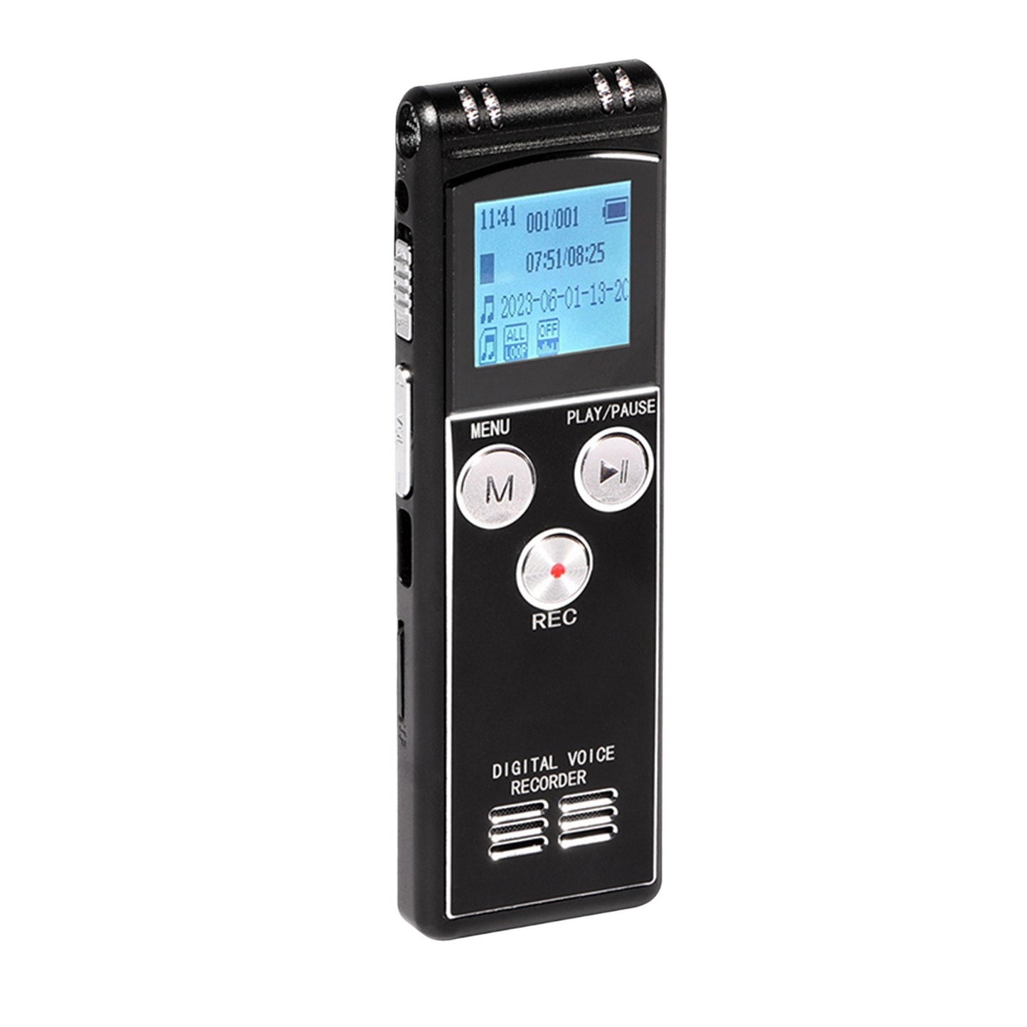 Digital Voice Recorder 40GB T63 with MP3 Player, Mic & Speaker