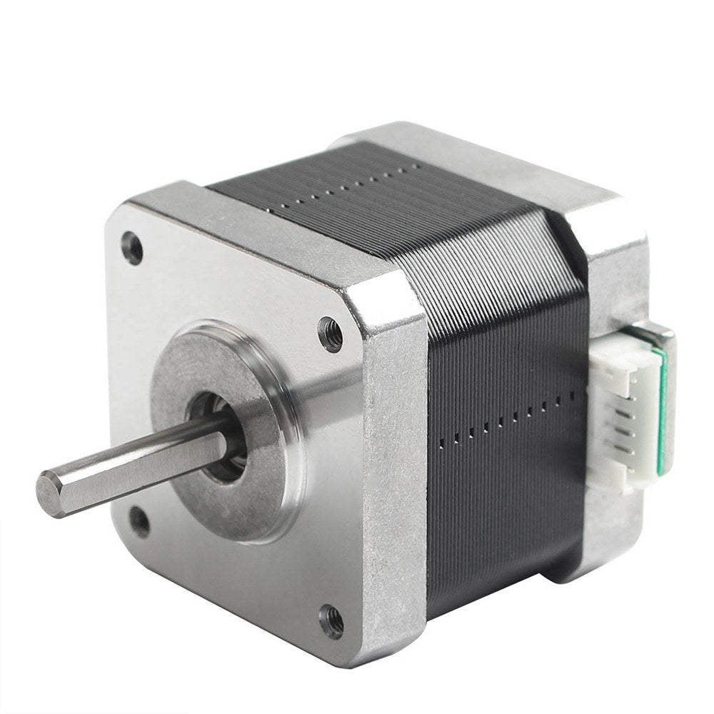 42 Stepper Motor 2 Phase 1.8° Step Angle - Low Noise Compatible with Anycubic Mega Vyper Extruder (Cable Not Included) - 3D Printer Part