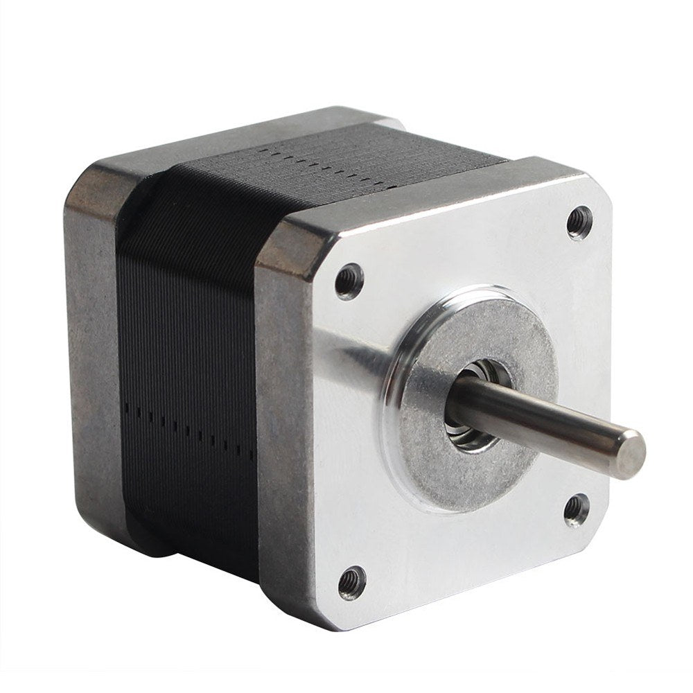 42 Stepper Motor 2 Phase 1.8° Step Angle - Low Noise Compatible with Anycubic Mega Vyper Extruder (Cable Not Included) - 3D Printer Part