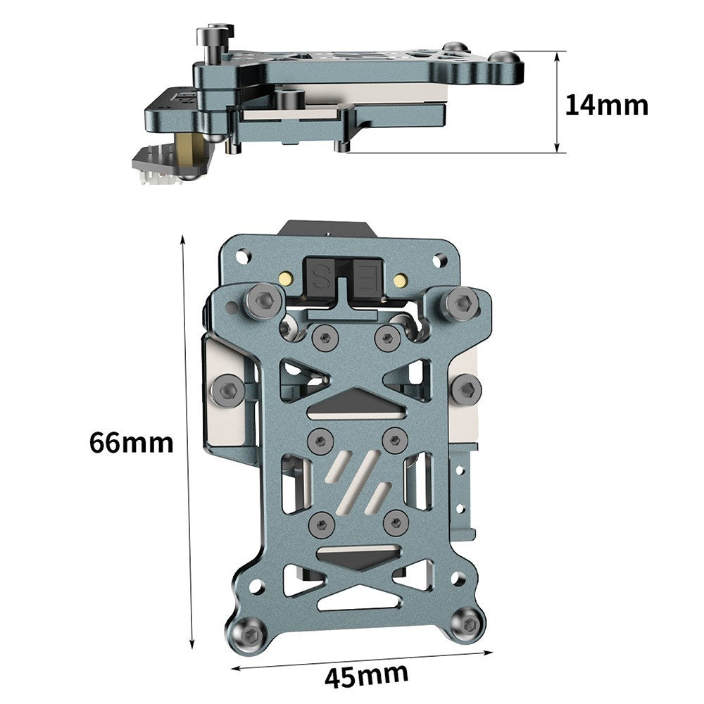 Voro CNC Aluminum Alloy Tap with Hiwin Linear Guide Rail - Lightweight, Anti-Shock, and 0.4μm Accuracy Leveling Kit