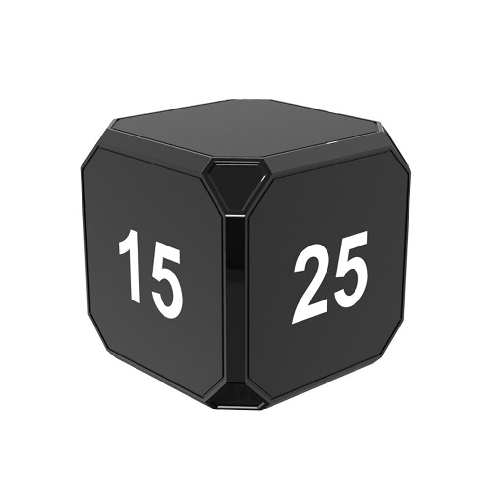 Gravity Sensor Rotating Cube Timer