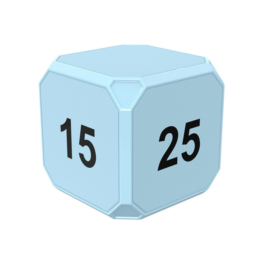 Gravity Sensor Rotating Cube Timer