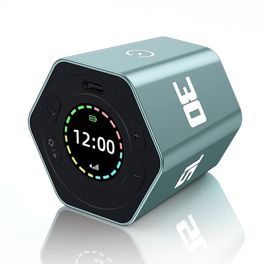 Gravity Sensor Cube Timer with Rotating Countdown/Count-Up Feature