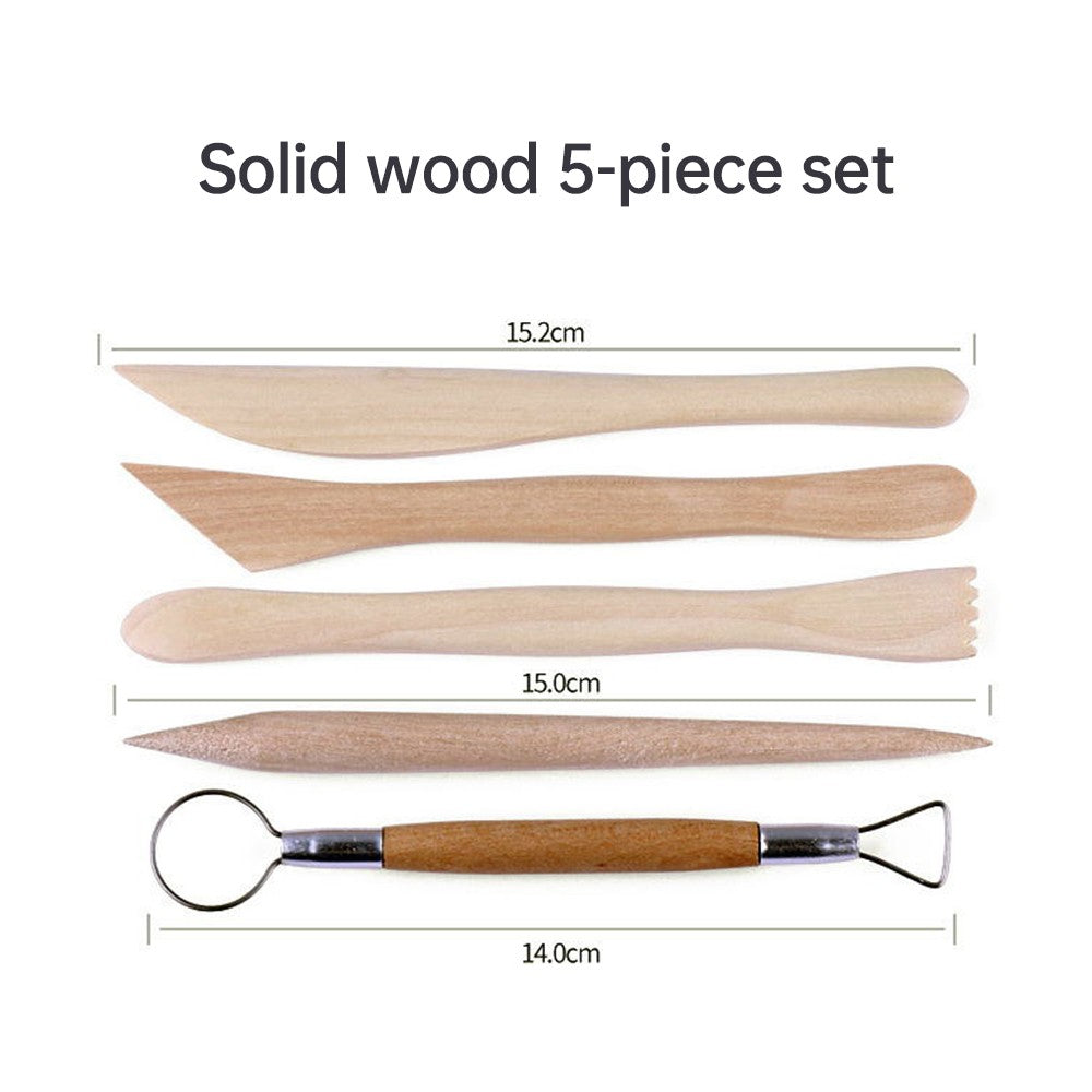 24-Piece Polymer Clay Sculpting Tools Kit
