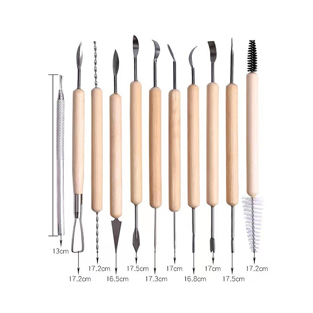 40pcs Ceramic Clay Carving & Pottery Sculpting Tools Set