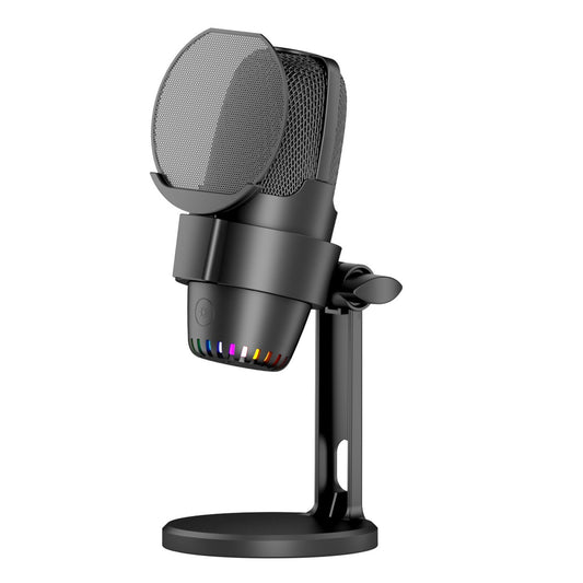 RGB USB Microphone Kit with Tripod for Computers