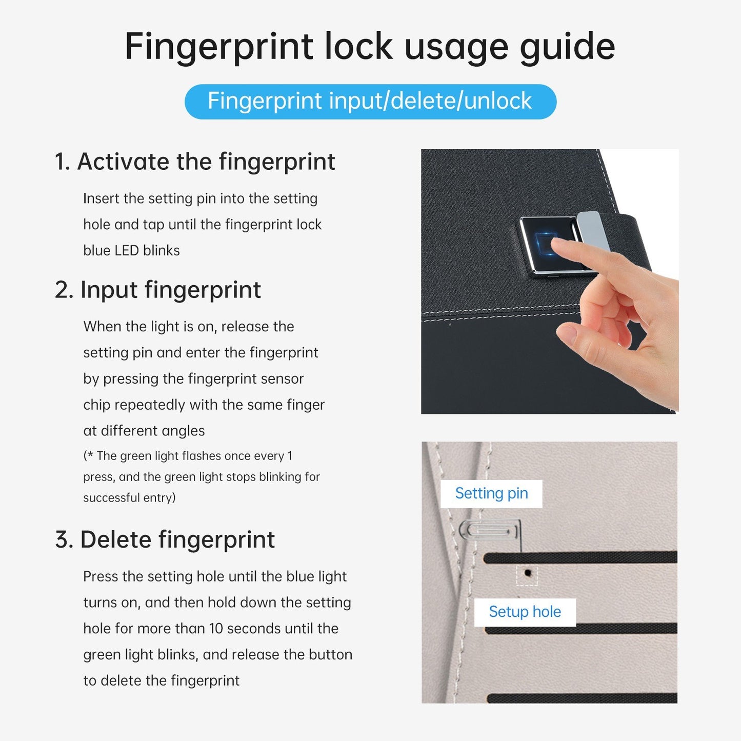Secure A5 Leather Notebook with Fingerprint Lock & 16GB USB Drive - Lined Journal Planner