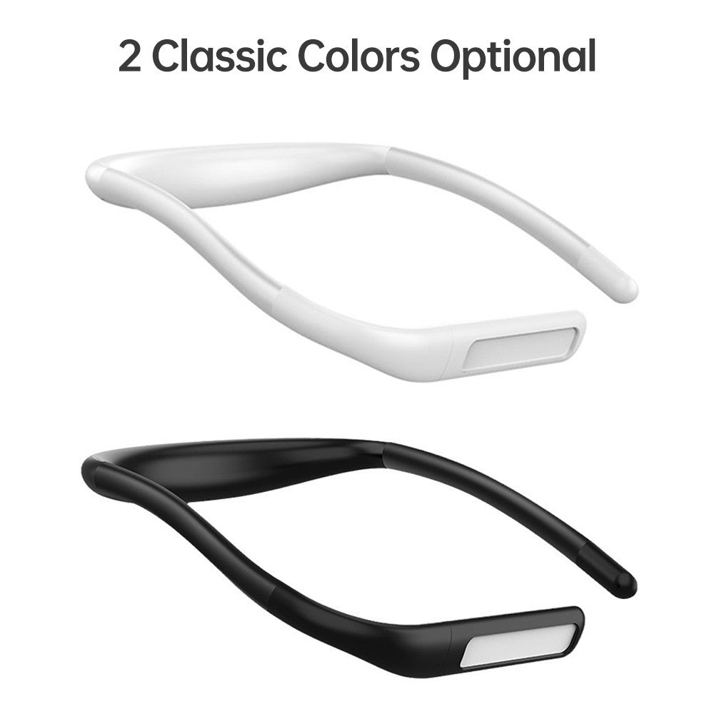 Rechargeable Neck Reading Light, Adjustable 3-Color Brightness, Eye-friendly with Bendable Arms – Ideal for Dorm, Knitting, Repairing, Running, Camping, Gifts for Birthdays, Graduation, Fathers & Mothers Day, Christmas