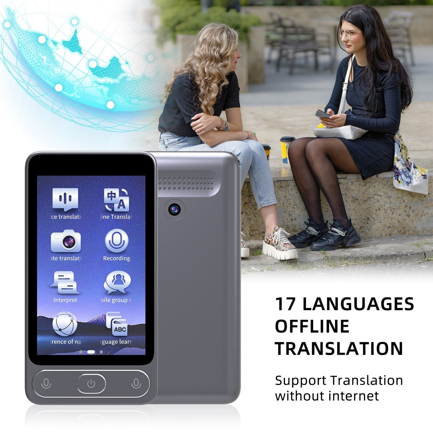 TR10 Portable Language Translator Device