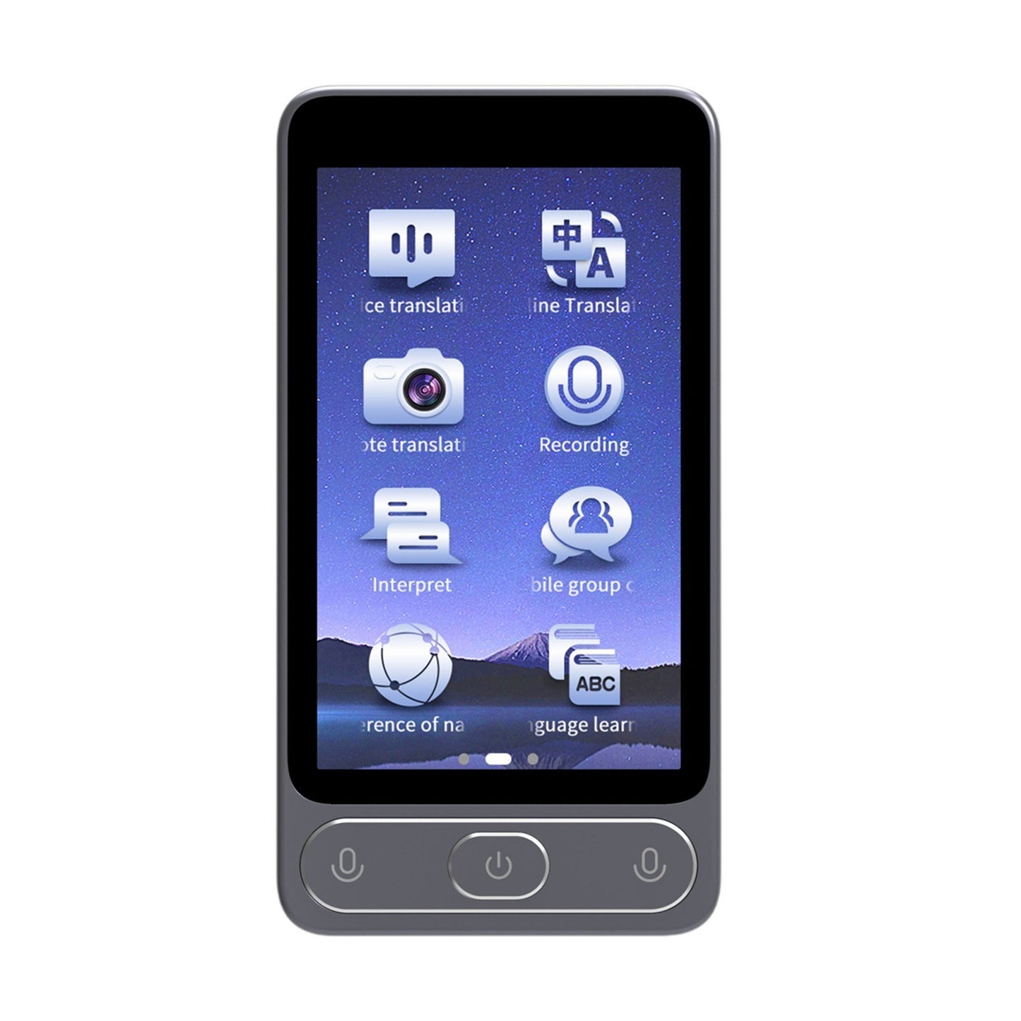 TR10 Portable Language Translator Device