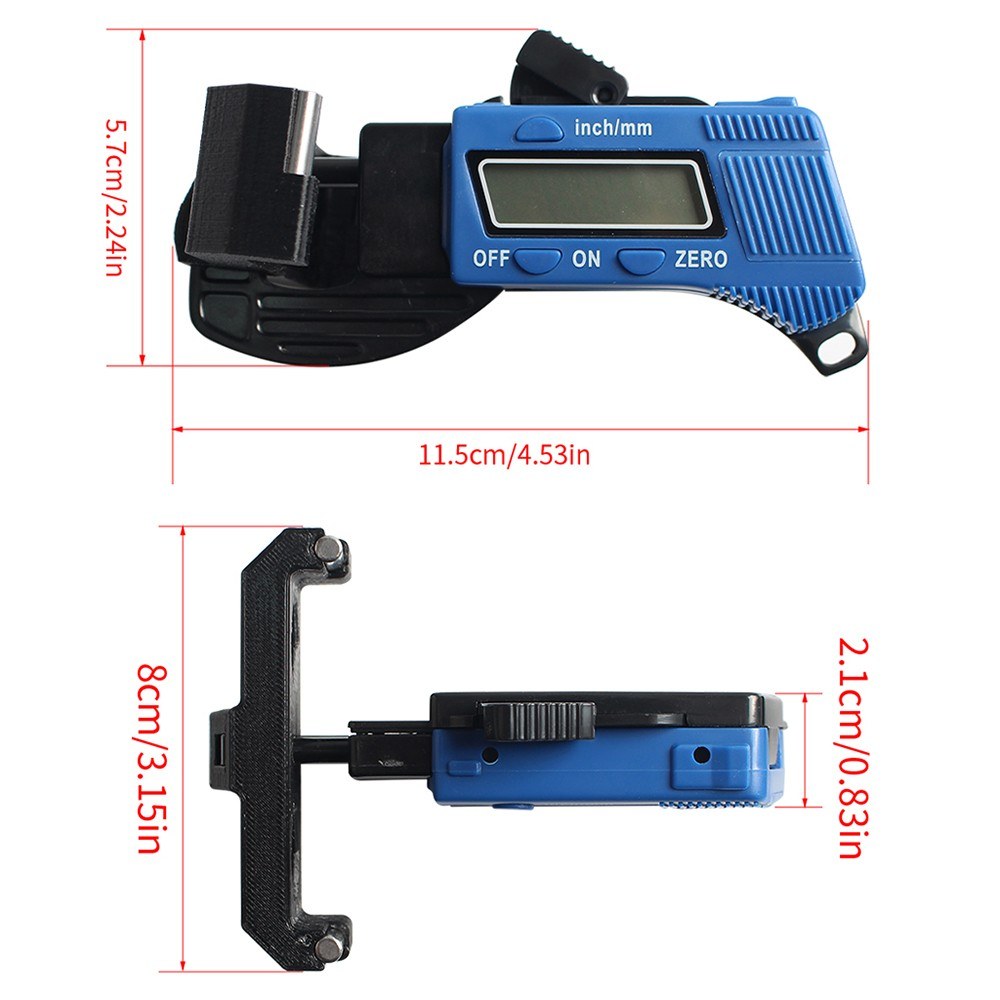 2GT Timing Belt Tensiometer for Voro VZBOT 3D Printers - Precision Gauge Tool