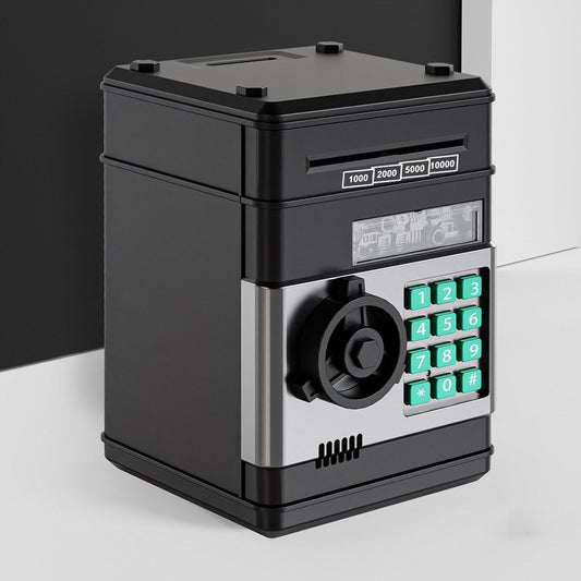 Electronic Mini ATM Piggy Bank with Password - Money Saving Box for Kids, Perfect Birthday Gift