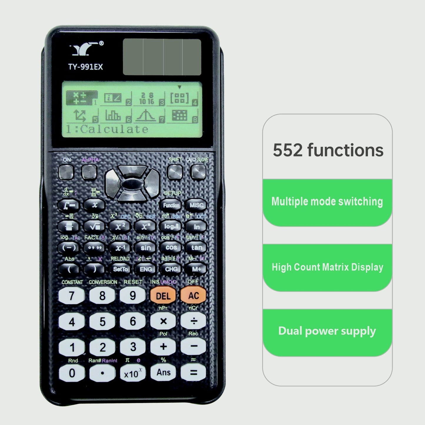 552-Function Scientific Math Calculator