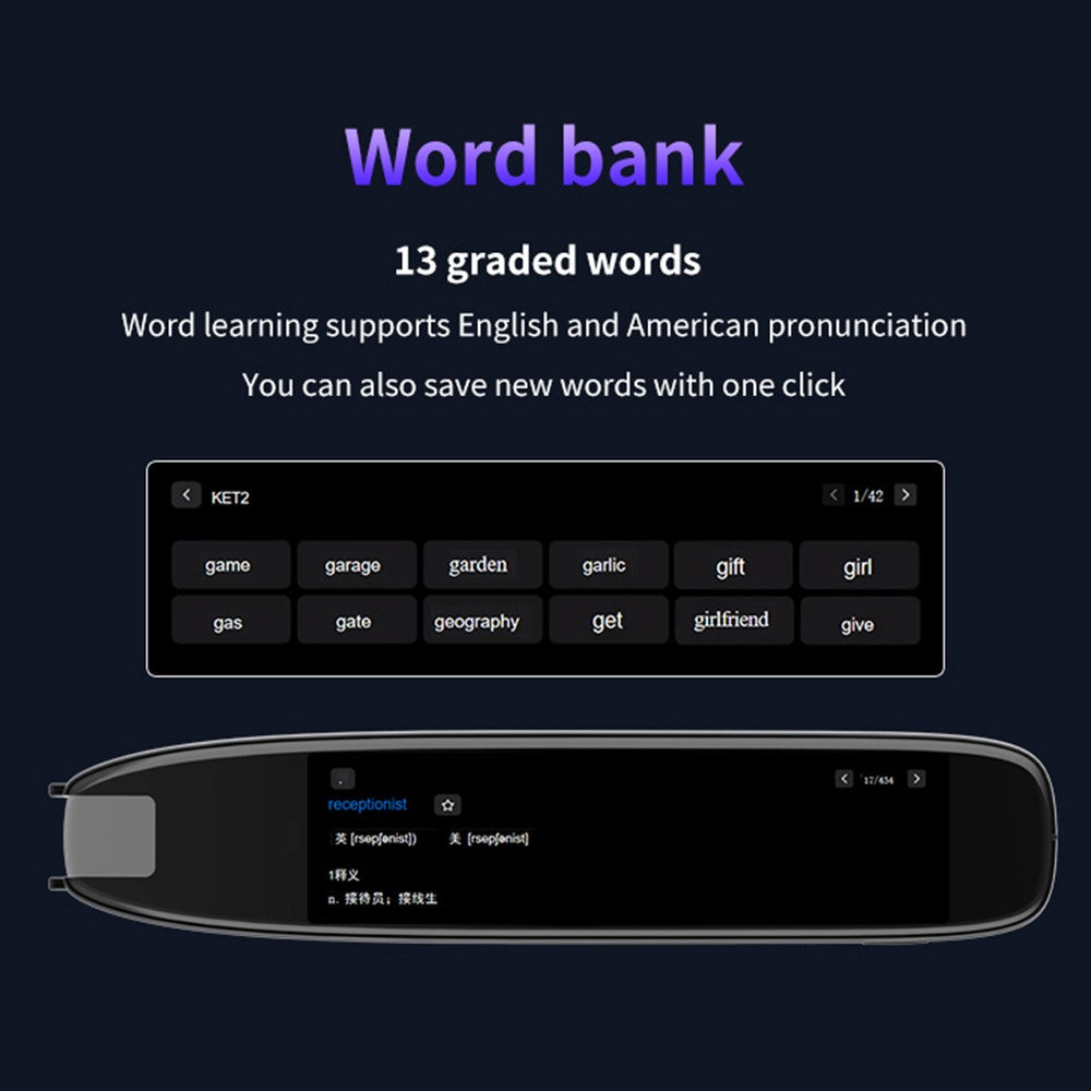 S65 Smart Translation Pen and Scanner Reader Device
