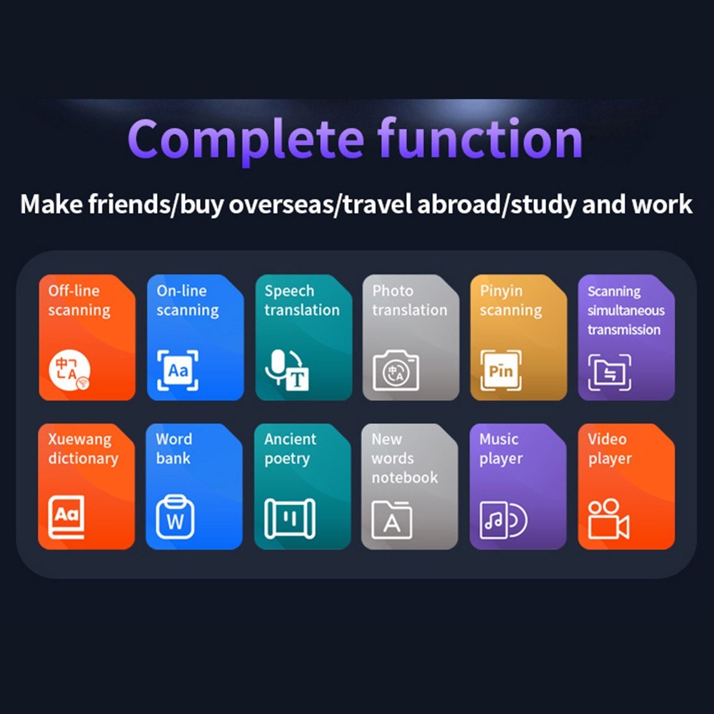 Pro S65 Translation Pen Scanner & Dictionary Reader