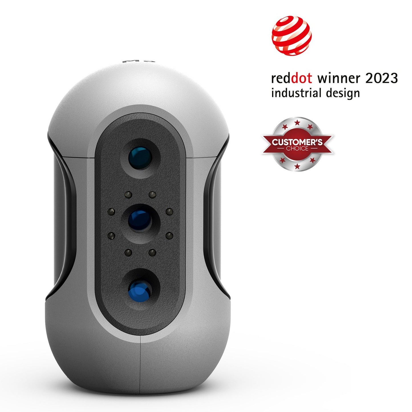 3DMakerpro Mole Handheld 3D Scanner - 0.05mm Precision, 0.1mm Resolution, 10FPS, Compatible with Windows & MacOS (Luxury Edition)