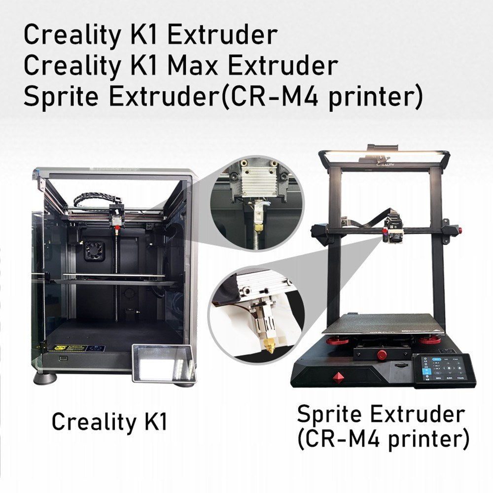Trianglelab CHCB-OT Hotend Compatible with Creality K1/ K1 Max/ CR-M4, Sprite Extruder, High Flow Rate, MK8 Nozzle Compatible