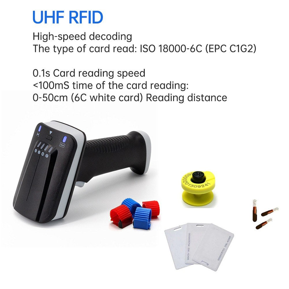 Wireless 2D/1D/QR Barcode Scanner - W11W