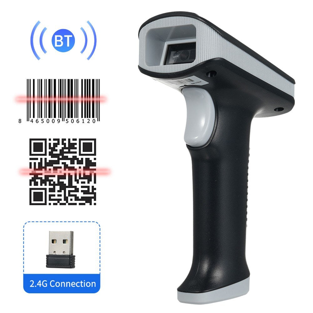 Wireless 2D/1D/QR Barcode Scanner - W11W