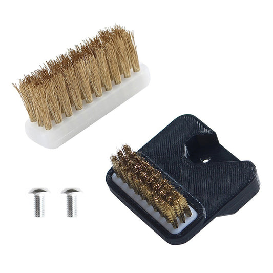 3D Printer Nozzle Cleaning Kit - 2 Brass Wire Brushes