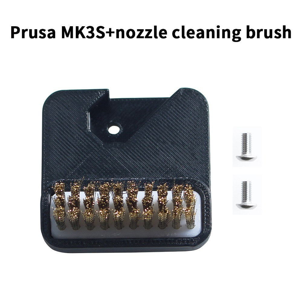 3D Printer Nozzle Cleaning Kit - 2 Brass Wire Brushes