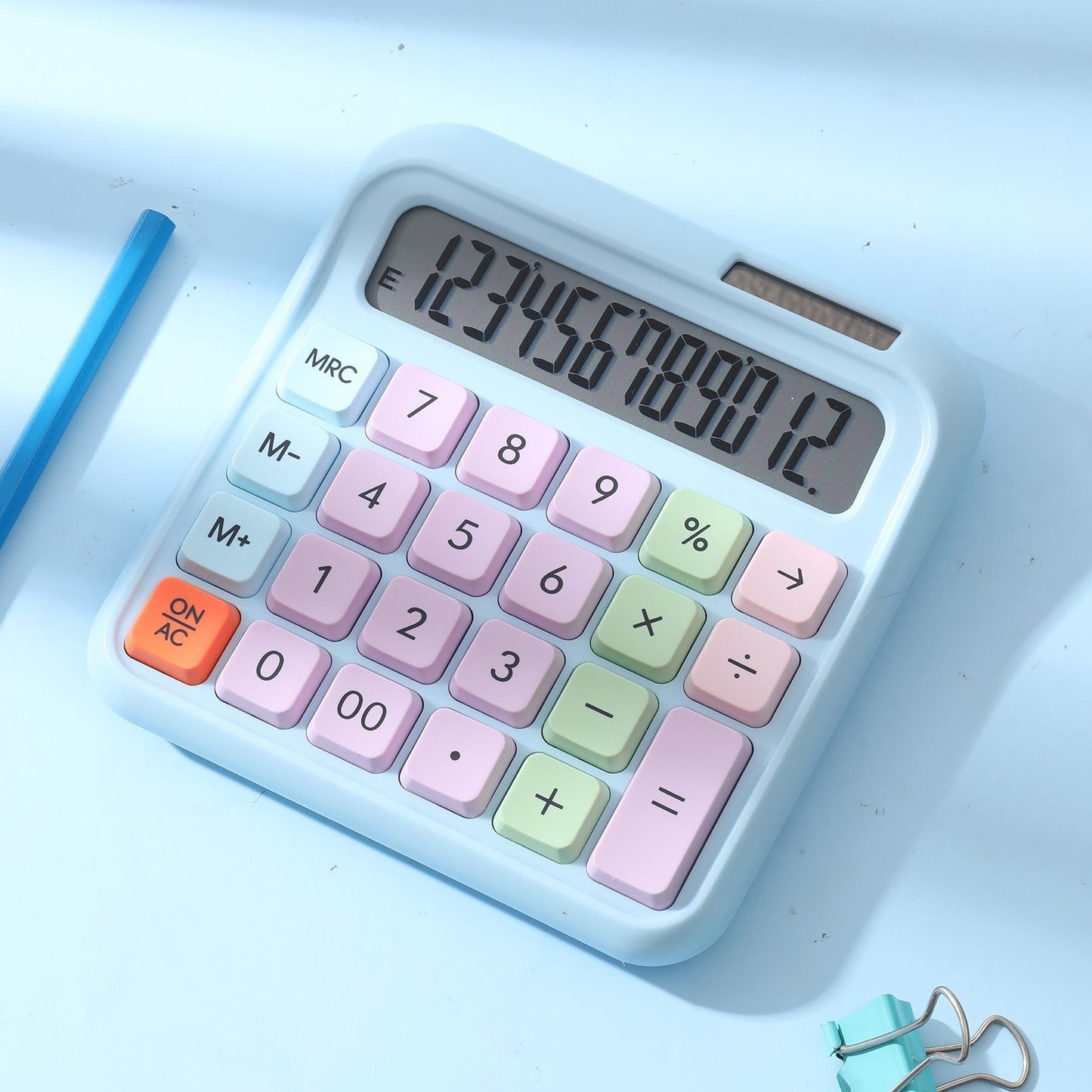 DX-2289 Colorful Dual Power Calculator