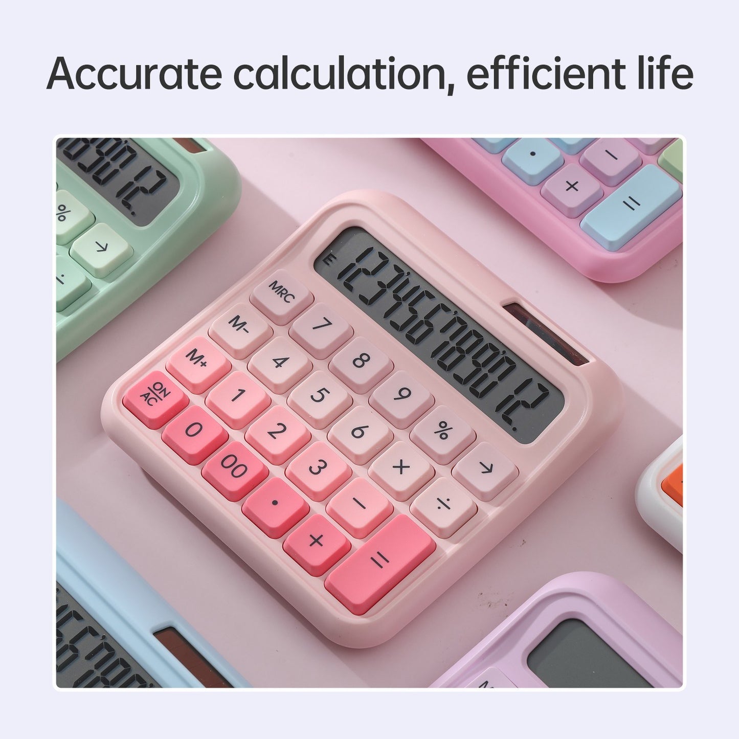 DX-2289 Colorful Dual Power Calculator