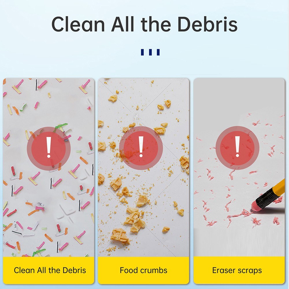Cartoon Mini Desktop Vacuum Cleaner - Cordless Table Dust Sweeper JY-026