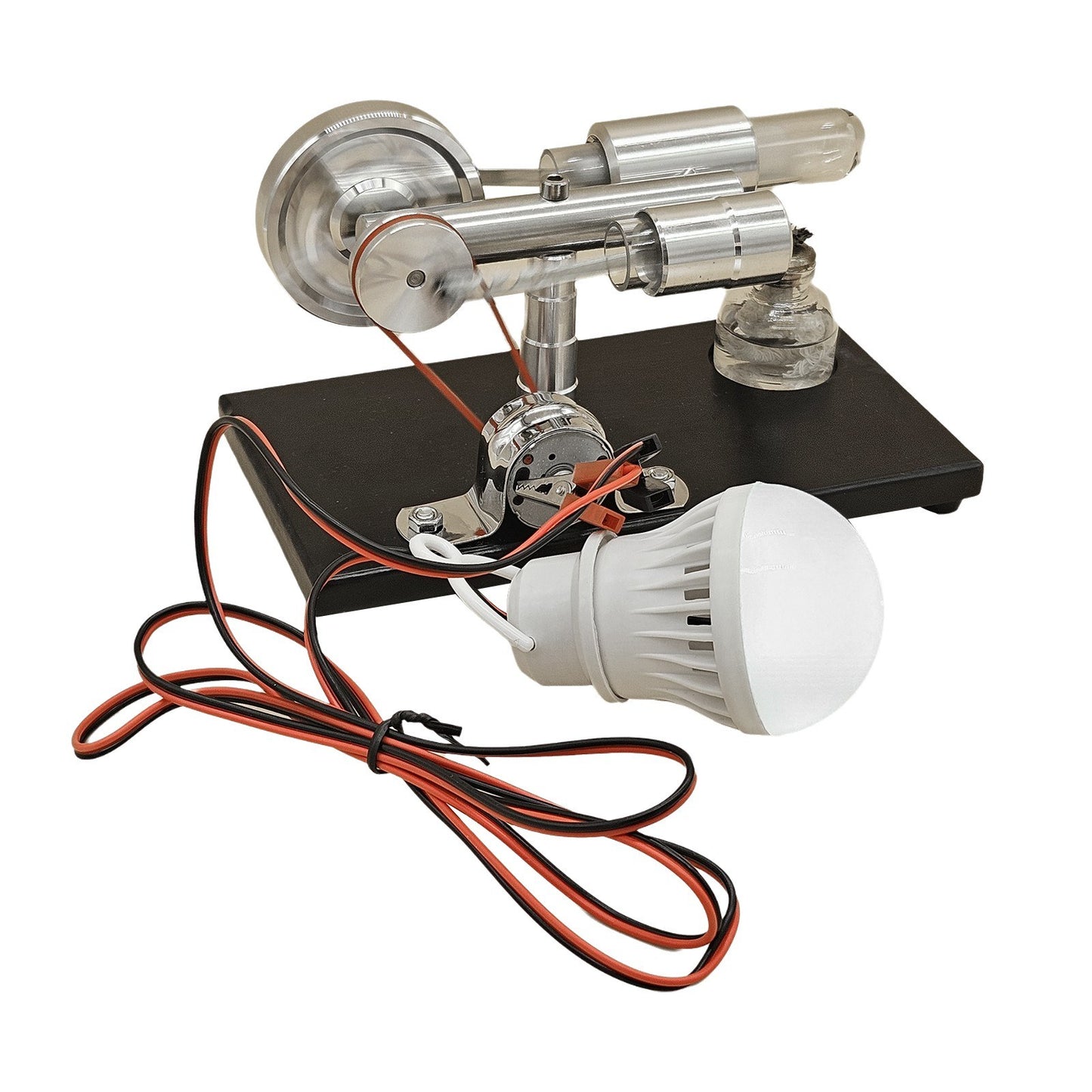 Hot Air Stirling Engine Model LL-003-BL-BULB Generator Motor
